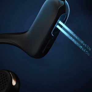 هدفون بی سیم گردنی القایی کیو سی وای مدل Crossky Link T22
